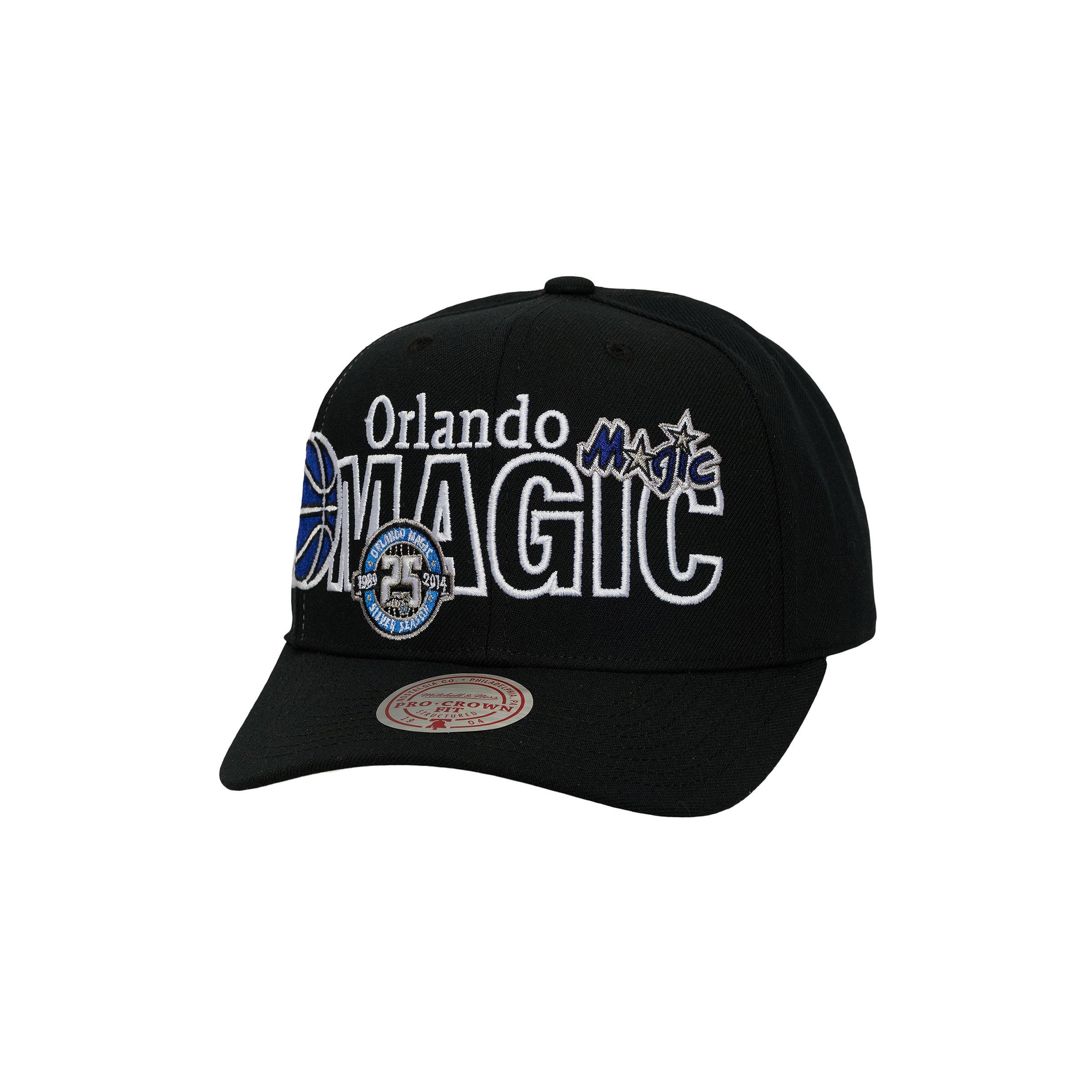 Mitchell & Ness Orlando Magic Mash Up Snapback Hat - Black - BLACK